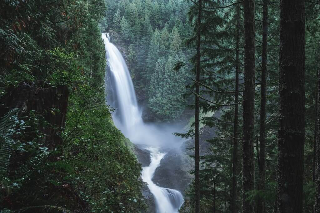 Wallace Falls State Park near Gold Bar, WA.